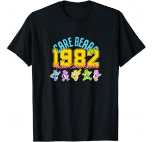 Care Bears 1982 Team Care Bears College Lineup T -Shirt